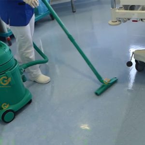 Máy hút bụi cho phòng sạch tại bệnh viện và sản xuất vi mạch